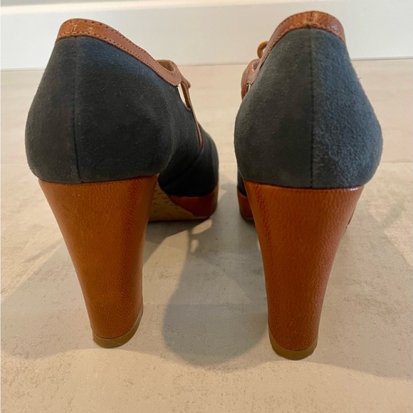 Anthropologie Miss Albright platform heels, size 6, pre-worn - Picture 5 of 7
